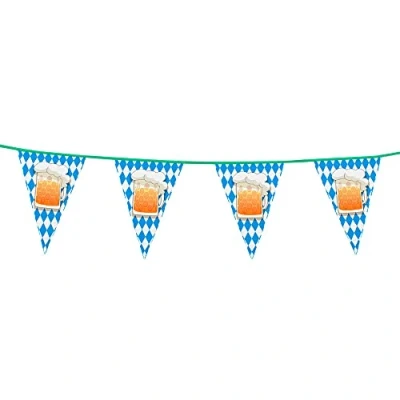 Image de Boland Filare Drapeaux Chope Fête de la Bière, Bleu clair/Blanc, 54200