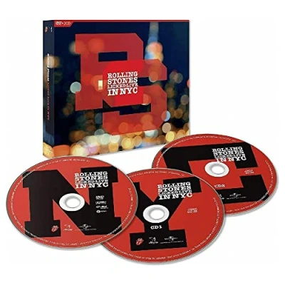 Image de The Rolling Stones Licked Live In NYC [2CD+DVD Digipack] [DVD + 2 CD]