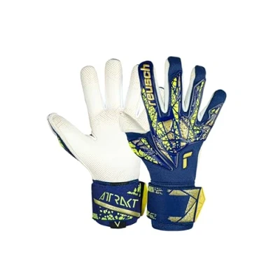 Image de Reusch Attrakt GOLD X Glueprint Gants de gardien but, Taille: 9, Blue