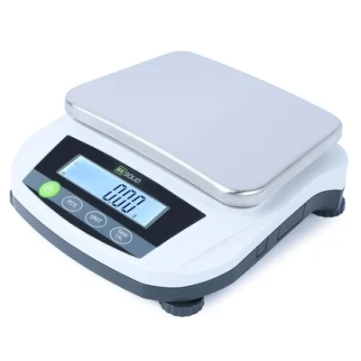 Image de U.S. Solid Balance numérique de laboratoire 5000 g x 0,01 précision analytique Pour la cuisine, les bijoux, pesée scientifique Écran LCD