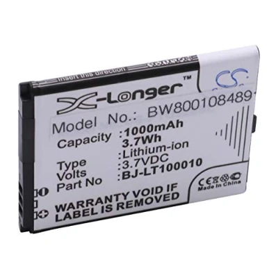 Image de vhbw Li ION Batterie 1000mAh (3.7V) pour téléphone Portable, Smartphone Panasonic KX TU339, TU339EXBE comme BJ LT100010.