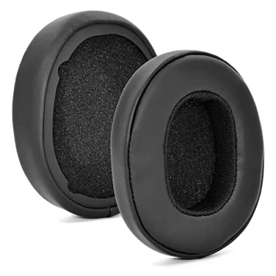 Image de Remplacement Coussinets d&#039;oreille Housses de Coussin pour Skullcandy Crusher 3.0 Casque sans Fil Bluetooth Noir