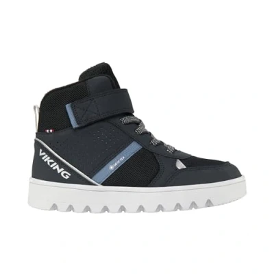 Image de Viking Fleek Warm GTX 1V Botte de Neige, Black/Charcoal, 34 EU Étroit