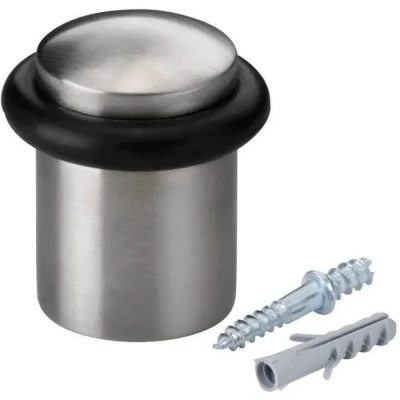 Image de Butée de porte à vis + joint inox