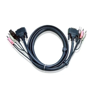 Image de Aten 2L 7D03UD cordon KVM DVI/USB/Audio Dual Link 3M