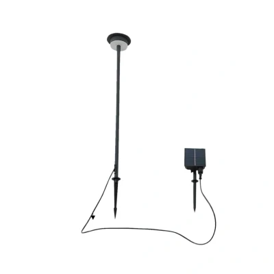 Image de Lindby lampe solaire LED Lyris, set de 3, noir, aluminium, 3.000K