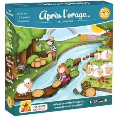 Image de Zoe Yateka Après l&#039;orage Jeu de Parcours et stratégie coopératif Enfant Famille A partir 6 Ans