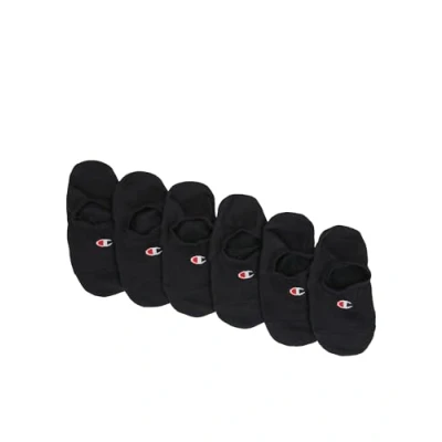 Image de Champion Basics Core 6pp Footie Chaussettes, Noir (Kk001), 35 38 Mixte