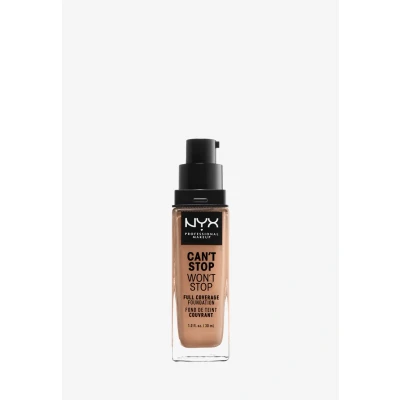 Image de Nyx Professional Makeup CAN ́T STOP WON 24H Foundation Fond de teint, Femme, Taille: 30 ml, 43595 medium buff