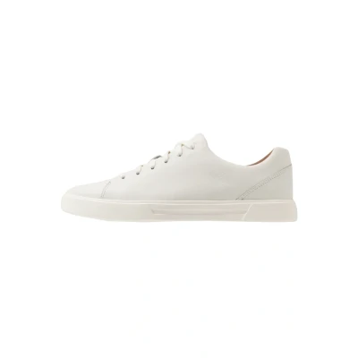 Image de Clarks Costa LACE Baskets basses, Homme, Taille: 47, White Cuir