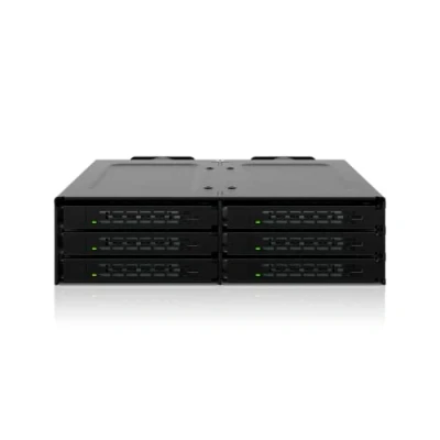 Image de ICY DOCK TOUGHARMOR MB118VP B  6 X U.2 U.3 NVME PCIE 4.0 SSD VERS