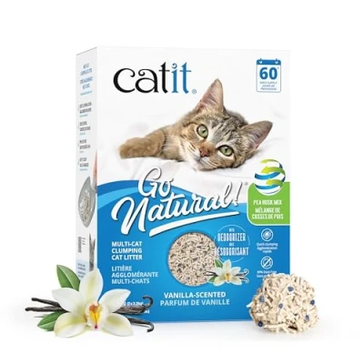 Image de Litière agglomérante Catit Go Naturelle pour de Nombreux Chats