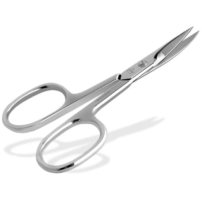 Image de Ciseaux à ongles de qualité supérieure avec surface coupe incurvée tranchante en acier inoxydable Pour manucure, pédicure, soin des pieds et