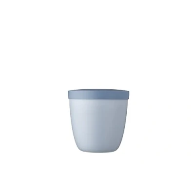 Image de Mepal Panier à Snack Ellipse Contenant Alimentaire pour Conserver et Transporter des Snacks Convient au Congélateur, Micro ondes Lave vaisselle 500 ml Nordic Blue