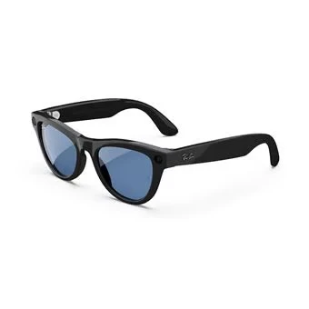 Image de Ray Ban Unisex Meta RW4010 Skyler 601/MF Lunettes de soleil Injecté Noir Transparent Cat Eye Normale Photochromatique