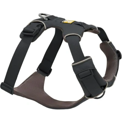 Image de RUFFWEAR Harnais Avant pour Chien rembourré réfléchissant Anti Traction Basalt Gray Large/X Large