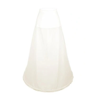 Image de Flora 1 Hoop Lycra Ceinture Jupon de mariée Mariage/de Bal Jupe, Mince Complet (EU 44 50, Ivoire)