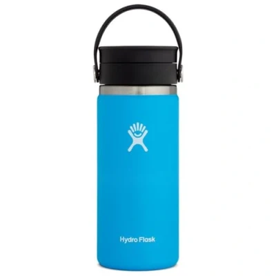 Image de HYDRO FLASK Thermos Isotherme de Voyage 473 ml (16 oz) Café Acier Inoxydable Isolation à double paroi Bouchon pour Siroter Antifuite Sans BPA Ouverture Large Pacific