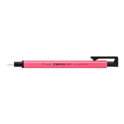 Image de Tombow EH KUR83 Stylo gomme MONO zéro rechargeable, pointe ronde rose fluorescent