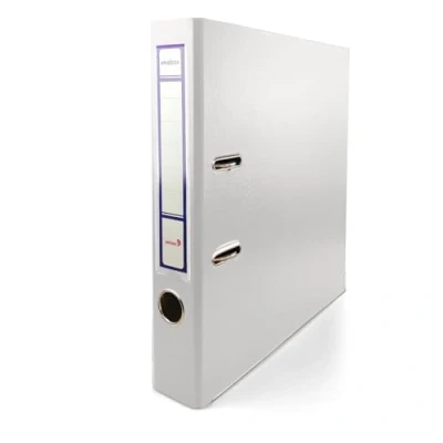 Image de Netuno 1x classeur à anneaux blanc A4 mécanisme 2 5cm plastique éco d&#039;école pour documents de format levier bureau maison