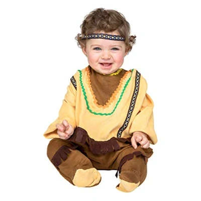 Image de My Other Me Viving Costumes MOM00852 Costume de bébé Indien