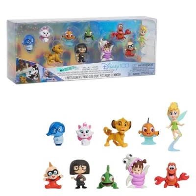 Image de Disney100 Years of Small But Mighty, édition limitée 10 pièces, jouets pour enfants à partir de 3 ans Just Play