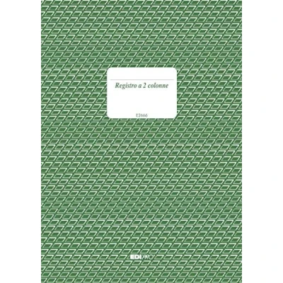 Image de EDIPRO E2666 Registre deux colonnes 96 pages f.to 24x17