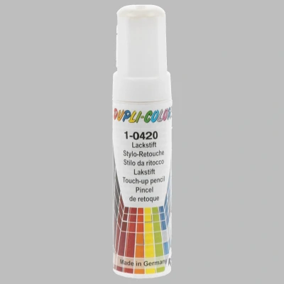 Image de DUPLI COLOR 599569 Peinture combinée pour voitures Goujon blanc GRANITE LOOK ACRYLIC CLEAR COAT 400 ml 12