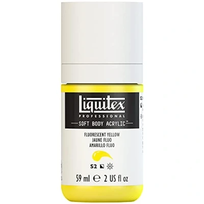 Image de Liquitex Professional Acrylique Soft Body 59ml Jaune Fluorescent