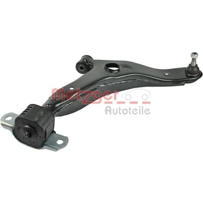 Image de METZGER 58025002 Bras de suspension avec support en caoutchouc, rotule Essieu avant droit barre oscillant transversal