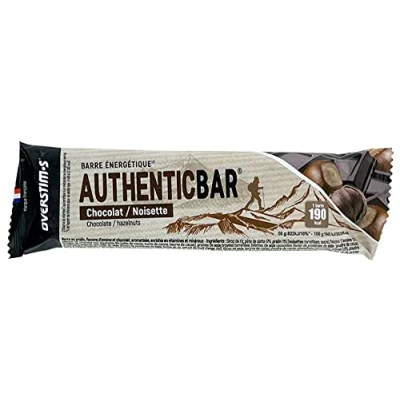 Image de Overstims Authentic Bar 50 g Chocolat Noisette
