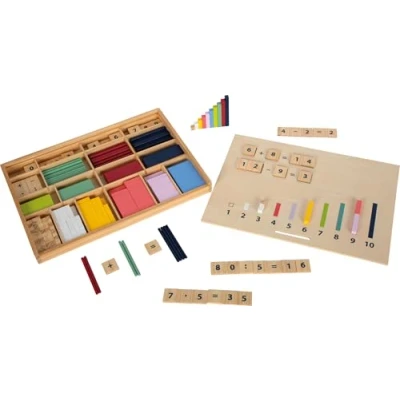 Image de small foot éducatif batônnets de calcul avec Chiffres « Educate » en Bois, Jeu Maths, à partir 6 Ans, 12559