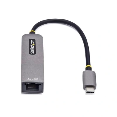 Image de Adaptateur USB C vers Ethernet STARTECH 2.5GbE 100W PD Pass Through Compatible Windows/Mac/Linux