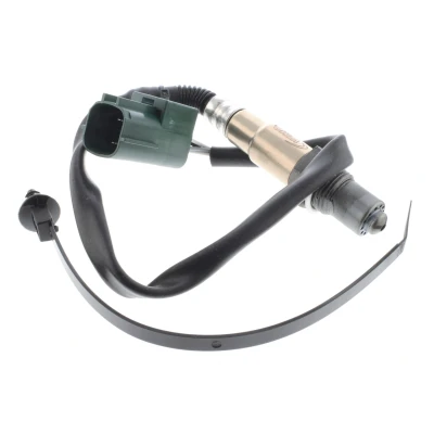 Image de VEMO Original Quality V38 76 0004 Sonde lambda avec monture devant le catalyseur M18 x 1,5 de régulation, Filetage prégraissé noir 4 carré