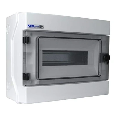 Image de Diviseur de pièces humides RH 12 AP IP65 Boîte distribution modules en saillie à fusibles VDE 36.12 Électrique Plast 4040