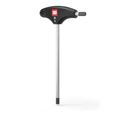Image de INBUS® 70099 Clé Allen à poignée en T 6mm, avec HybridTouch — Made in Germany