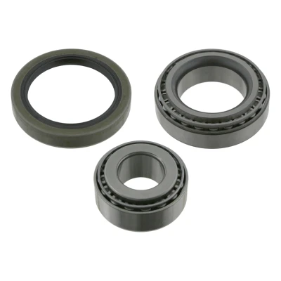 Image de FEBI BILSTEIN 05415 Kit de roulements roue Essieu avant gauche, droit avec bague d&#039;étanchéité 68 Roulement à rouleaux coniques