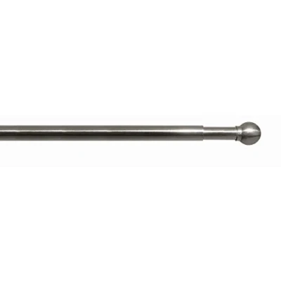 Image de easy Baguette extensible, laiton, chromé, 50 70 cm