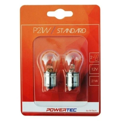 Image de TECH STANDARD PTZ14 02B Ampoule, feu clignotant limpide 21 T15 21W Halogène RENAULT: CLIO 3, SCENIC 2, PEUGEOT: 206 3/5 portes, 207 portes