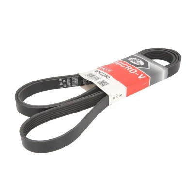 Image de GATES Micro V 6PK2390 Courroie Poly 2390 6 Polyester, EPDM (éthylène propylène diène caoutchouc) MERCEDES BENZ: CLK Coupe, Classe E Berline