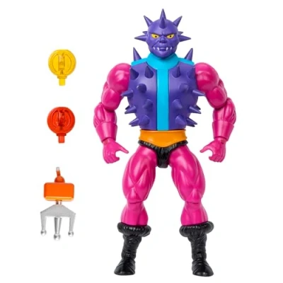 Image de Masters of the Universe Origins Figurine Poitos articulée 14 cm de la Collection Cartoon, méchant avec 16 Points d&#039;articulation, Main Griffes et Accessoires Jeu, HYD40