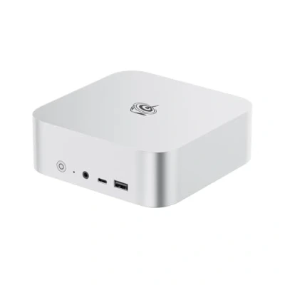 Image de Beelink SER8 Mini Gaming PC, Processeur Ryzen 7 8845HS 8 cœurs 16 Threads 5,1 GHz, RAM 32G DDR5, SSD 1T, 12 2700 MHz 4K@144Hz, USB4.0/USB3.2/DP/HDMI/ 2.5G LAN/WiFi6 BT5.2
