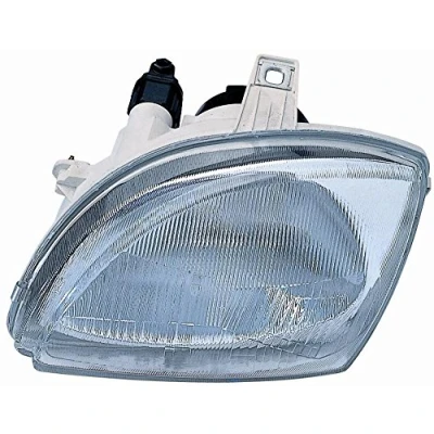 Image de PRASCO FT0194603 Phares droit H4 pour circulation à droite avec régulateur intégré sans commande correcteur de site projecteur