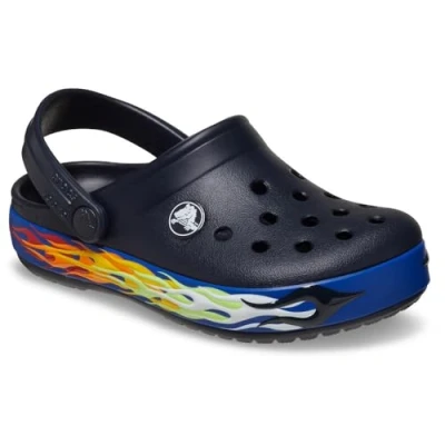 Image de Crocs Crocband Clog T Mixte Enfant Sabots, Lights (Deep Navy), 19/20 EU