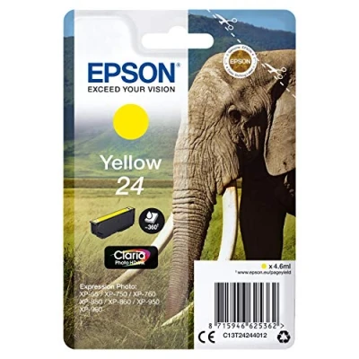 Image de Epson C13T24244022 Cartouche d&#039;encre compatible avec Imprimante Expression Photo Series Jaune
