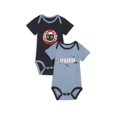 Image de Puma Minicats 2ERPACK Body pour enfants, Taille: 1 3m, Cool blue