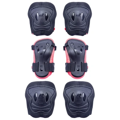 Image de K2 Skates Mädchen Patins à roulettes MARLEE PRO PAD SET, noir orange, 30E1410.1.1.S