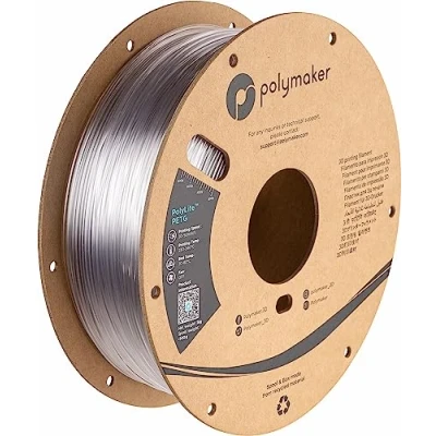 Image de Polymaker PolyLite PETG Transparent 1,75mm 1kg
