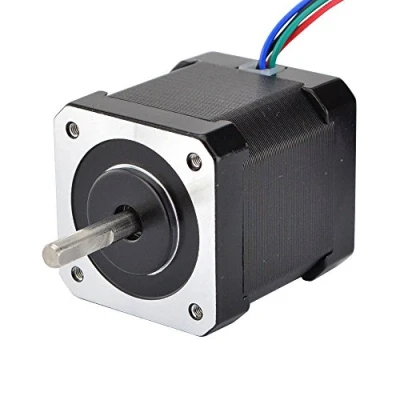 Image de STEPPERONLINE Moteur pas a Nema 17 Bipolaire 59Ncm 2A 42x48mm 4 Fils with 1m Câble &amp; Connecteur pour Imprimante 3D, Machine CNC