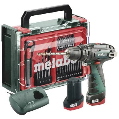 Image de metabo PowerMaxx SB Basic Set 600385710 Clé à Chocs sans Fil 34 Nm 18 V Nombre d’accus fournis 2 LiHD brushless, + Mall